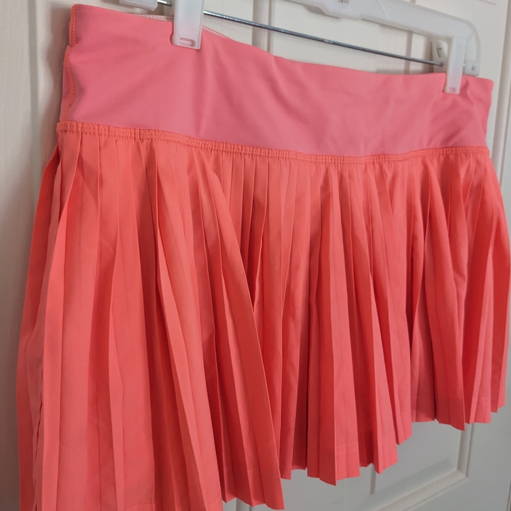 Lululemon Pleat To Street Skirt II Grapefruit